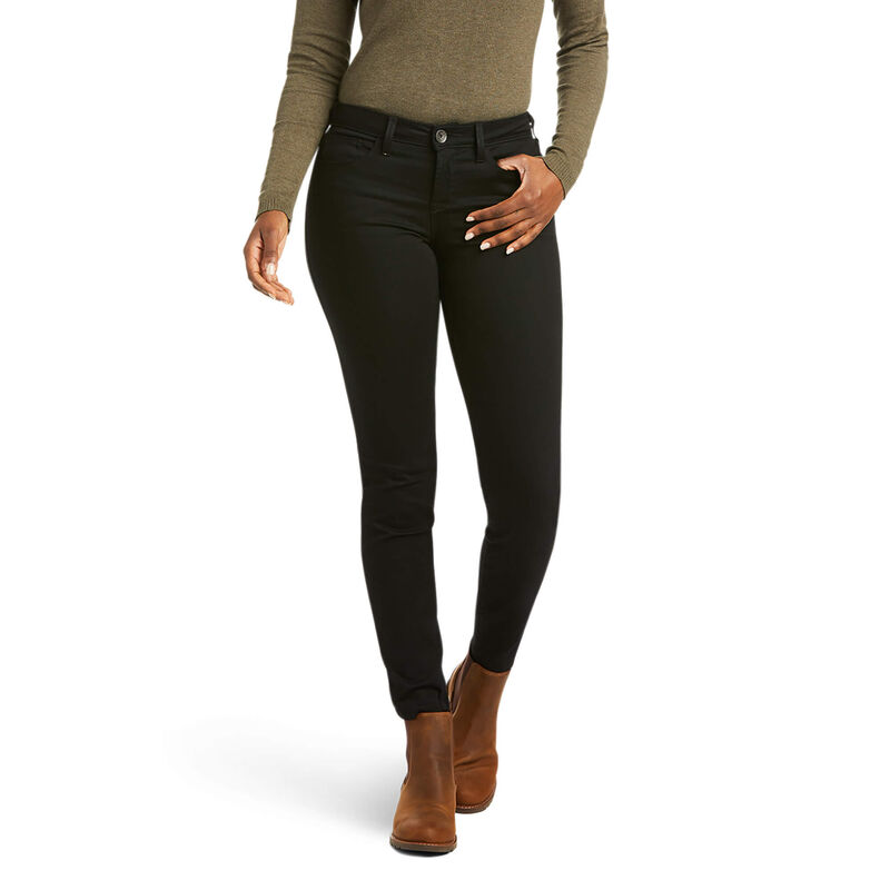 Ariat Jeans Damen - Forever Skinny Schwarz ( BLMGU-6104 )